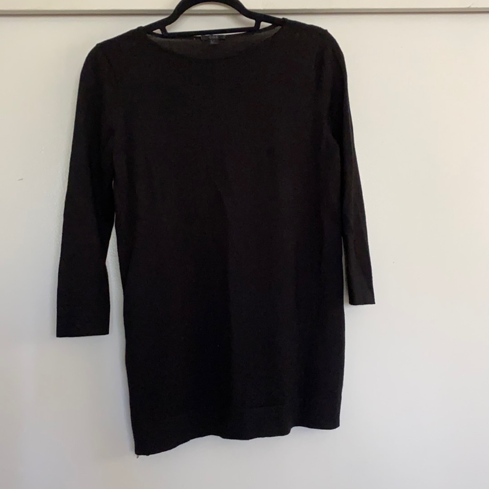 Black Merino Wool Sweater Cos